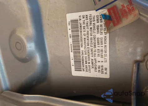 2010 Honda Fit Sport z USA, uszkodzony, nr VIN JHMGE8H42AS027694